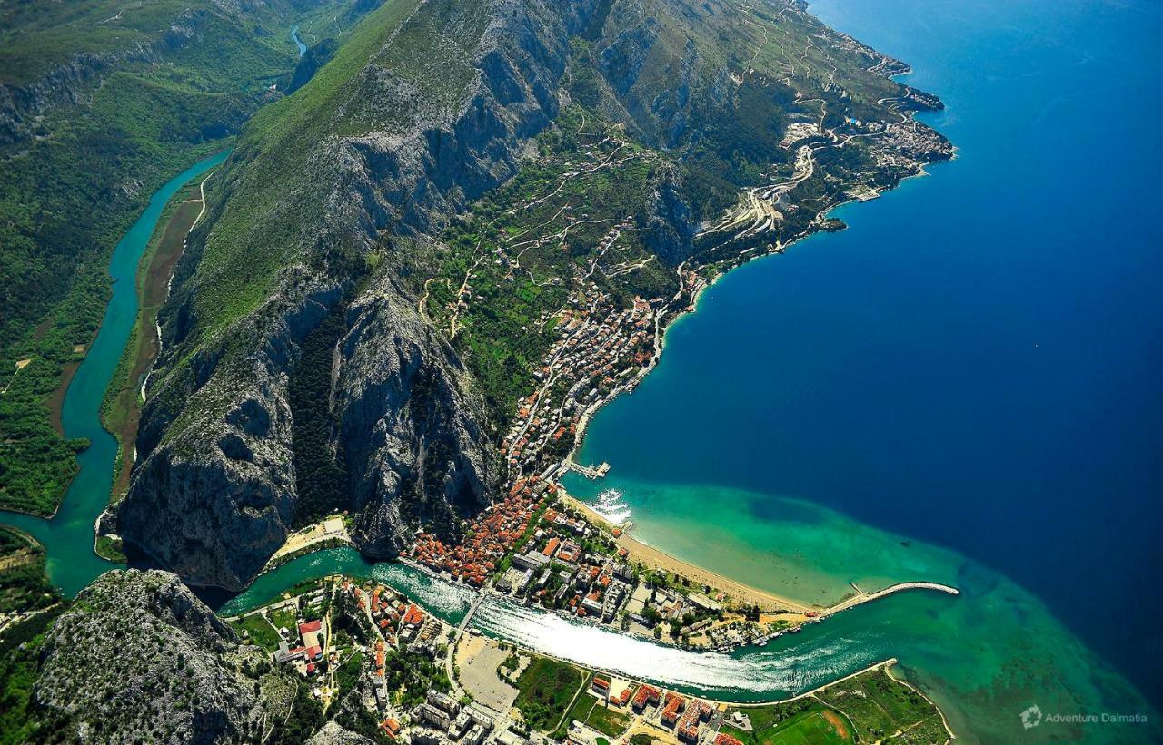 Apartman Tafra Omiš Exteriér fotografie